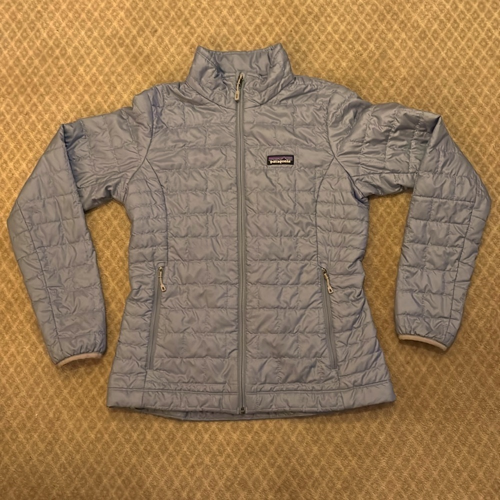 PATAGONIA Women’s Nano Puff Jacket in Thermal Blue